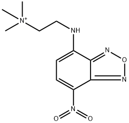 N, N, N-Trmethyl-2[7itro-1, 2, 3-benzoxadiazol--y amino] e hansminium iodide 结构式