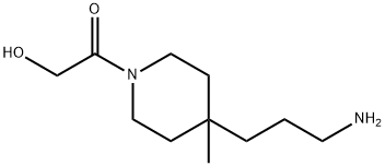 1-(4-(3-氨基丙基)-4-甲基哌啶-1-基)-2-羟基乙-1-酮 结构式