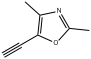 5-乙炔基-2,4-二甲基噁唑 结构式