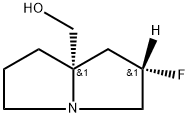 ((2S,7AR)-2-氟四氢-1H-吡咯嗪-7A(5H)-基)甲醇-D1 结构式