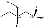 ((2S,7AR)-2-氟四氢-1H-吡咯嗪-7A(5H)-基)甲醇-D1-1 结构式