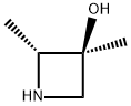 (2R,3S)-2,3-二甲基氮杂环丁烷-3-醇 结构式