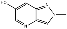 2-甲基-2H-吡唑并[4,3-B]吡啶-6-醇 结构式