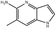 6-甲基-1H-吡咯并[3,2-B]吡啶-5-胺 结构式