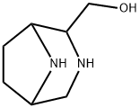 (3,8-二氮杂双环[3.2.1]辛烷-2-基)甲醇 结构式