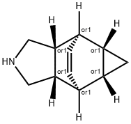 REL-(3AR,4R,4AR,5AS,6S,6AS)-1,2,3,3A,4,4A,5,5A,6,6A-十氢-4,6-乙烯环丙[F]异吲哚 结构式