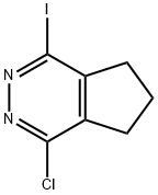 1-氯-4-碘-6,7-二氢-5H-环戊并[D]哒嗪 结构式