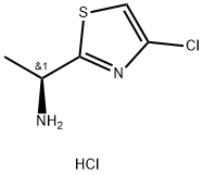 (S)-1-(4-氯噻唑-2-基)乙-1-胺(盐酸盐) 结构式