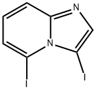 3,5-二碘咪唑并[1,2-A]吡啶 结构式
