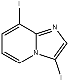 3,8-二碘咪唑并[1,2-A]吡啶 结构式