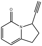 3-乙炔基-2,3-二氢中氮茚-5(1H)-酮 结构式