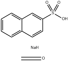 2-萘磺酸钠盐与甲醛的聚合物 结构式