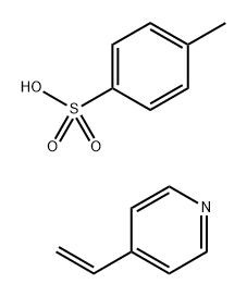 POLY(4-VINYLPYRIDINIUM P-TOLUENESULFONATE)) 结构式