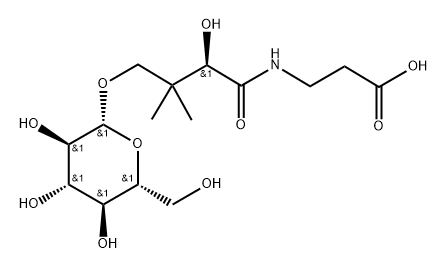 4-O-(b-D-Glucopyranosyl)-D-pantothenic acid