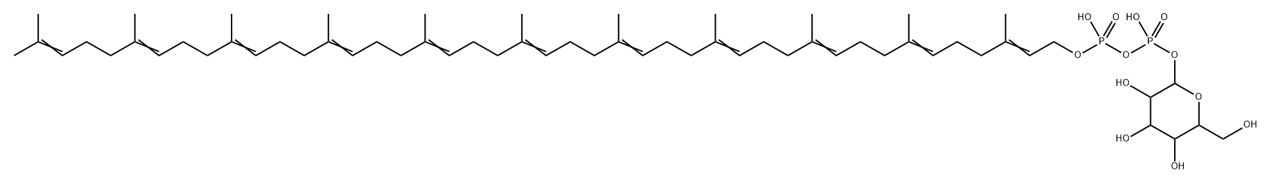 ficaprenyl galactosyl diphosphate 结构式