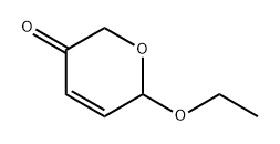 6-ethoxy-2H-pyran-3(6H)-one 结构式
