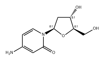 3-deaza-2'-deoxycytidine 结构式