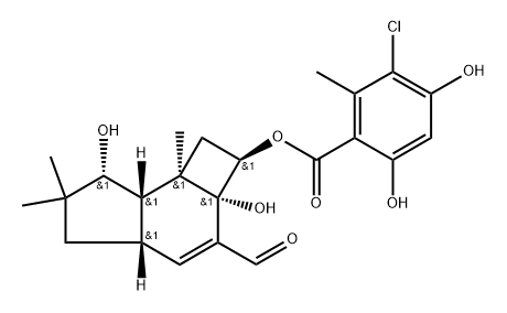 蜜黄酯 L 结构式