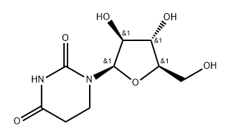 5,6-Dihydro-ara-uridine 结构式