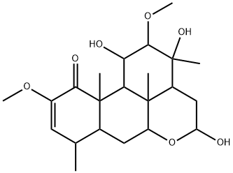 NIGAKIHEMIACETAL-A 结构式