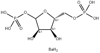 1,5-二磷酸-D-核酮糖钡盐 结构式