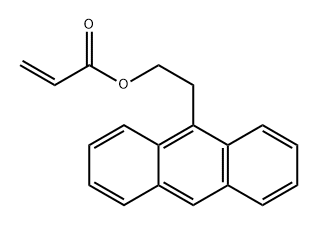 2-(9-Anthracenyl)ethyl 2-propenoate 结构式