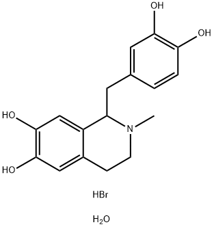 LAUDANOSOLINE HYDROBROMIDE TRIHYDRATE, 98 结构式