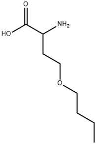 Butyric acid, 2-amino-4-butoxy-, DL- (8CI) 结构式