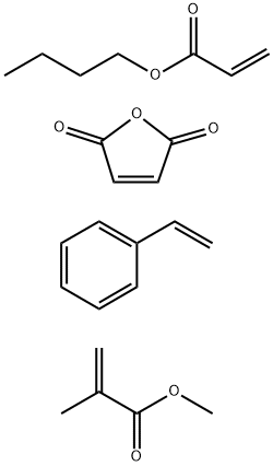 乙烯基苯和2,5-呋喃二酮的聚合物 结构式