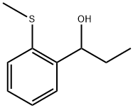 1-(2-(methylthio)phenyl)propan-1-ol 结构式