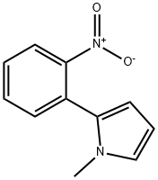 1-methyl-2-(2-nitrophenyl)-1H-pyrrole 结构式