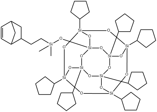 PSS-((DIMETHYL)(2-(NORBORNENYL)ETHYL)SI& 结构式