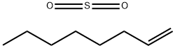 POLY(1-OCTENE-SULFONE) 结构式