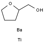 四氢呋喃钛酸钡(IV) 溶液 结构式