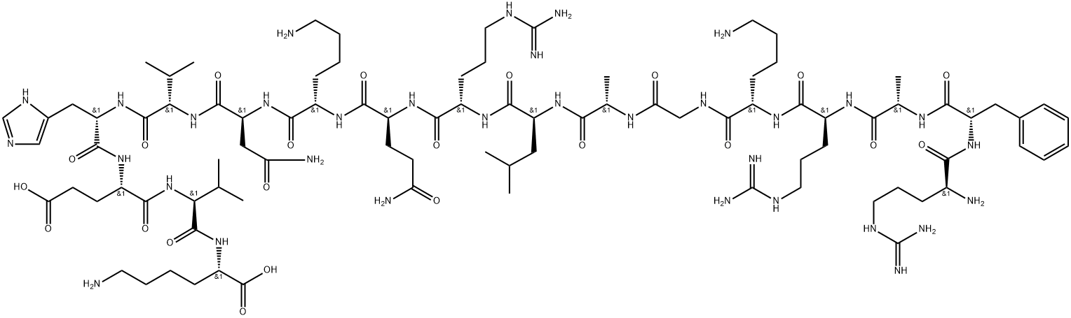 蛋白激酶C(19-35)肽 结构式