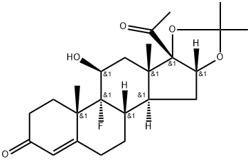 哈西奈德杂质1 结构式