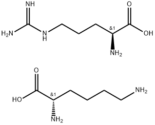 L-精氨酸/L-赖氨酸多肽 结构式