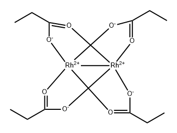 丙酸铑二聚体 结构式