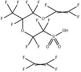 萘烷全氟化物离子交换树脂 结构式