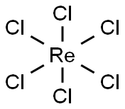 Rhenium chloride (ReCl6), (OC-6-11)- 结构式
