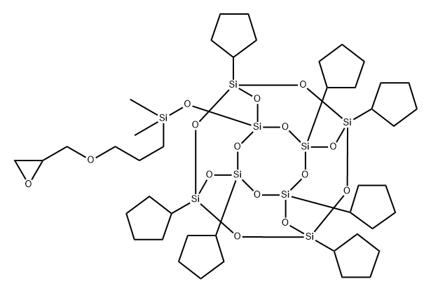 PSS-GLYCIDOXYPROPYLDIMETHYLSILYLOXY-HEP& 结构式