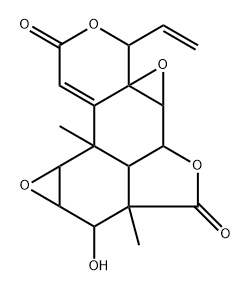 15,16-Didehydro-15,16-dideoxy-17-norpodolactone B 结构式