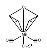 Manganese,(carbonothioyl)dicarbonyl(h5-2,4-cyclopentadien-1-yl)- 结构式