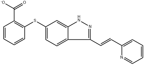 Axitinib Acid 结构式