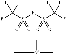 Trimethylsulfonium bis(trifluoromethylsulfonyl)imid, >98% 结构式