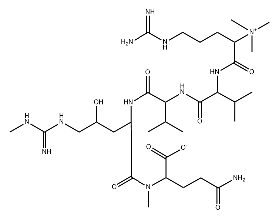 精氨霉素 A 结构式