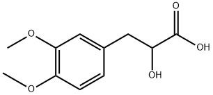 Benzenepropanoic acid, α-hydroxy-3,4-dimethoxy- 结构式