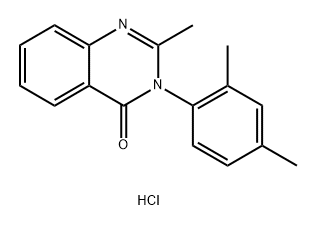 Methylmethaqualone 结构式