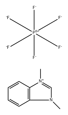 1,3-二甲基-1H-苯并[D]咪唑-3-鎓四氟硼酸盐 结构式