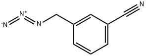 3-(azidomethyl)benzonitrile 结构式